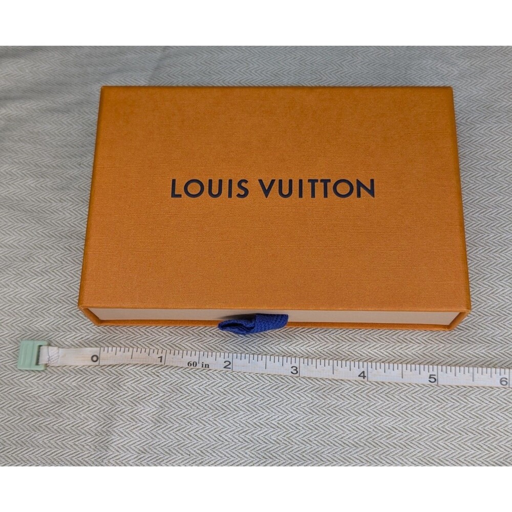 Louis Vuitton Yellow Gift Box Accessories Wallet Case Only